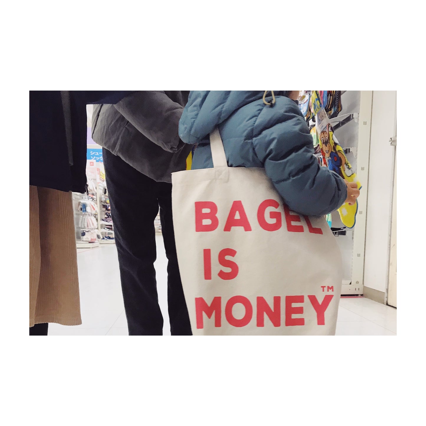 旅ベーグル オリジナルトートバッグ